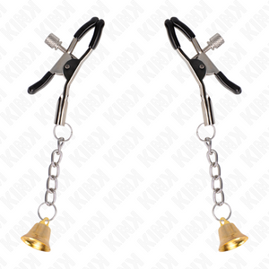 KINK - PINÇAS PINGENTE SINO DOURADO 6 CM