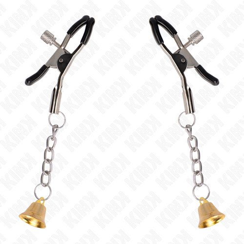 KINK - PINÇAS PINGENTE SINO DOURADO 6 CM