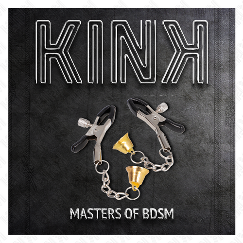 KINK - PINÇAS PINGENTE SINO DOURADO 6 CM