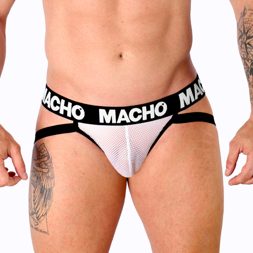 MACHO - MX26X1 JOCK GRID BRANCO S