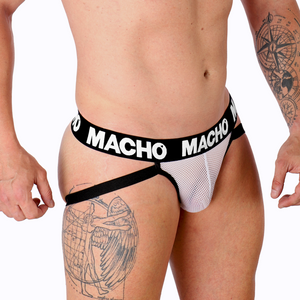 MACHO - MX26X1 JOCK GRID BRANCO S