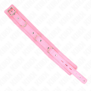 KINK - COLAR COM TRELA 65 CM COM RESTRIÇÕES ROSA 36-42 CM X 5,5 CM