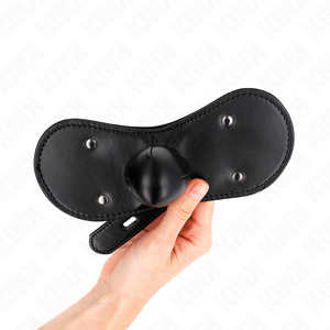 KINK - MÁSCARA BOCA BALL GAG COM FECHADURA AJUSTÁVEL 42-60 CM