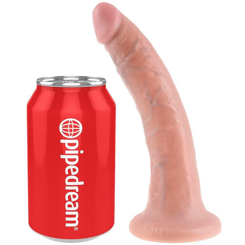 KING COCK - 7 CARNE DE DILDO 17.8 CM