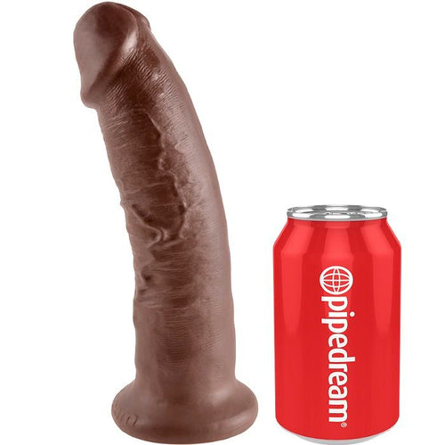 KING COCK - 9 DILDO MARROM 22.9 CM