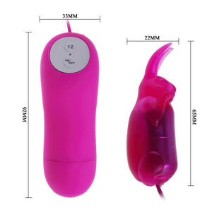 BAILE - VIBRADOR COELHO SECRETO PRETTY LOVE 12 VELOCIDADES