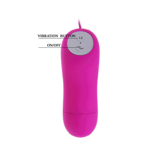 BAILE - VIBRADOR ESTIMULADOR DE BORBOLETA SECRETO PRETTY LOVE 12V