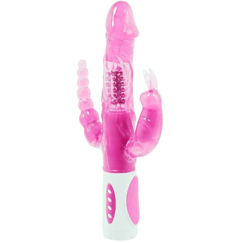 BAILE - PRETTY BUNNY TRIPLO VIBRADOR ROTADOR