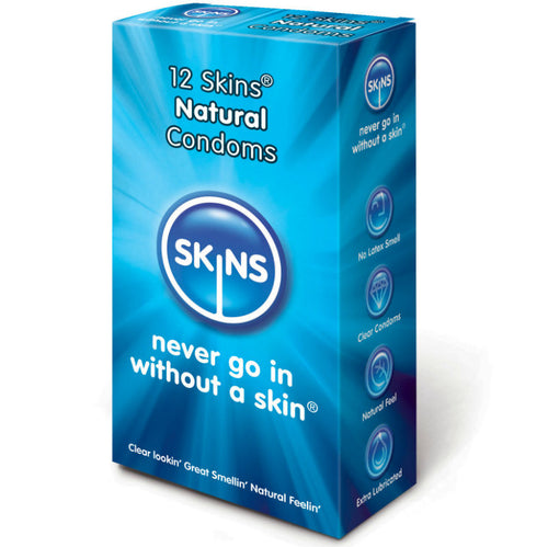 SKINS - CONDOM NATURAL PACK 12