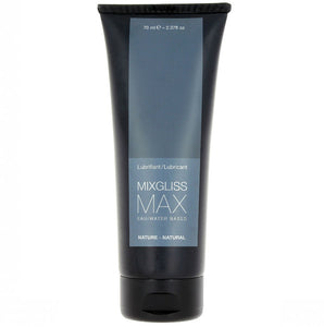 MIXGLISS - LUBRIFICANTE ANAL BASE DE GUA MAX NATURAL 70 ML