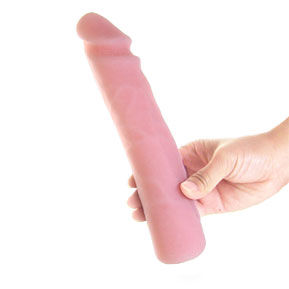 BAILE - DILDO DE SILICONE REALÍSTICO COM TOQUE DE PELE 23 CM