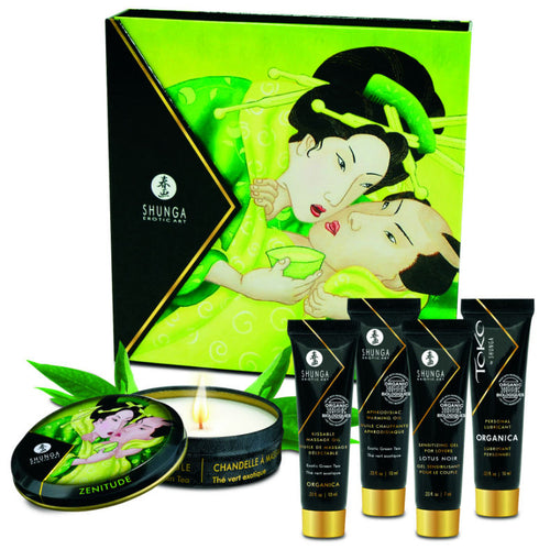 SHUNGA - KIT DE CHÁ VERDE ORGÂNICO SECRET GEISHA