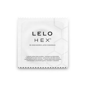 LELO - CAIXA DE PRESERVATIVO HEX 12 UNIDADES