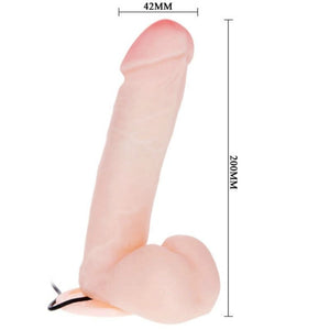 BAILE - DILDO REALISTA COM VIBRAO 20 CM