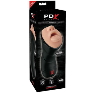 PDX ELITE - GARGANTA PROFUNDA VIBRADOR STROKER