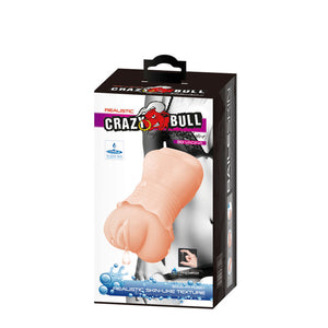 CRAZY BULL - MASTURBADOR DE PELE DE GUA VAGINA MODELO 2