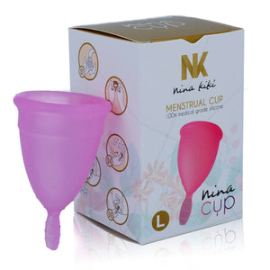 NINA KIKÍ - COPO MENSTRUAL ROXO - TAMANHO L