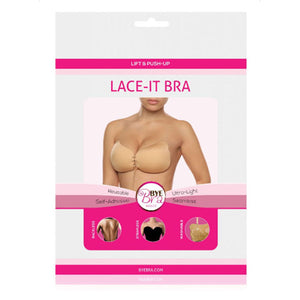 BYE-BRA - LACE-IT APRIMORAMENTO PUSH-UP BEIGE COPO B