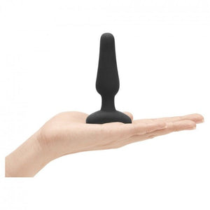 B-VIBE - PLUG ANAL DE CONTROLE REMOTO NOVICE PRETO