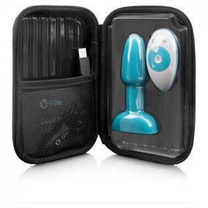 B-VIBE - RIMMING CONTROLE REMOTO PLUG ANAL PETITE TEAL