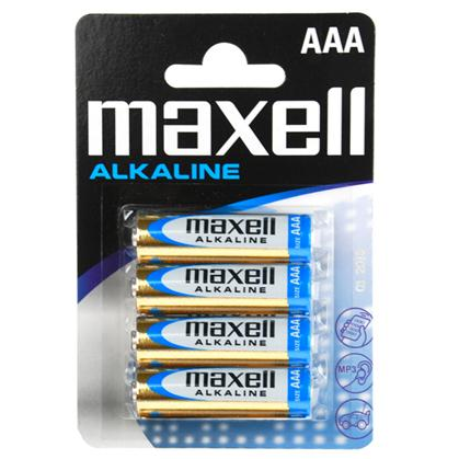 MAXELL - BATERIA AAA 4PCS