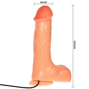 BAILE - VIBRADOR DILDO REALISTA INTREPID IMPEROR 20 CM