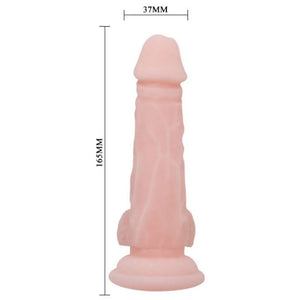 BAILE - DILDO NATURAL SUPER REALISTA 16.5 CM