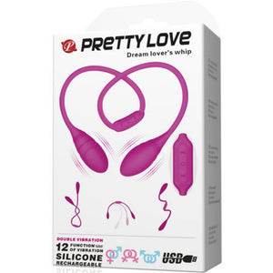 PRETTY LOVE - ESTIMULADOR UNISEXO DREAM LOVERS WHIP