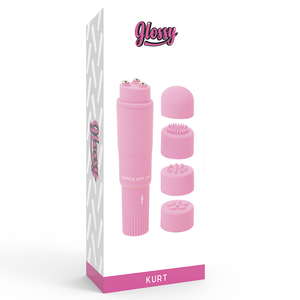 GLOSSY - MASSAGEIRO DE BOLSO KURT ROSA