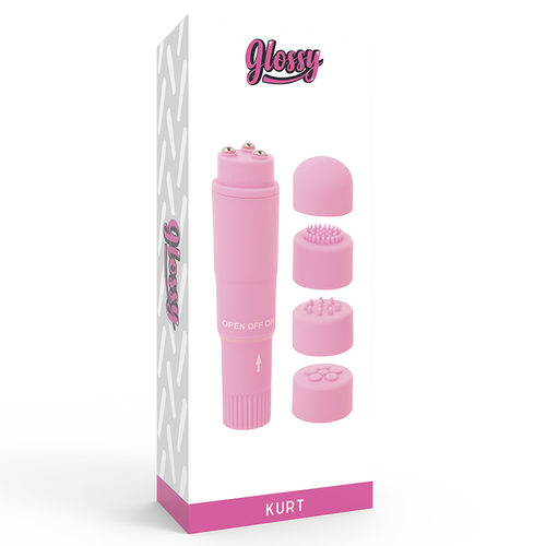 GLOSSY - MASSAGEIRO DE BOLSO KURT ROSA