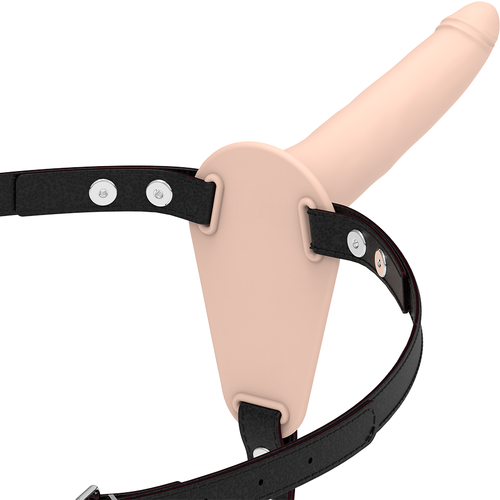 FETISH SUBMISSIVE HARNESS - CARNE SILICONE 15 CM