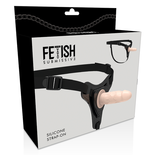 FETISH SUBMISSIVE HARNESS - SILICONE REALÍSTICO DE CARNE 12,5 CM