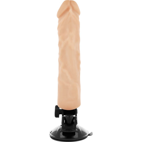 BASECOCK - VIBRADOR REALÍSTICO CONTROLE REMOTO NATURAL 21 CM -O- 4 CM