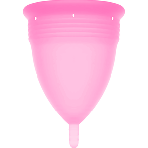 STERCUP - COPO MENSTRUAL DE SILICONE FDA ROSA - TAMANHO L