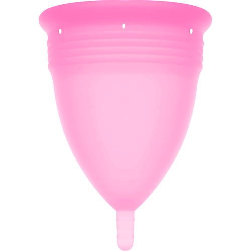 STERCUP - COPO MENSTRUAL DE SILICONE FDA ROSA - TAMANHO L