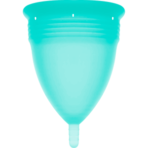 STERCUP - COPO MENSTRUAL DE SILICONE FDA AQUAMARINE - TAMANHO L