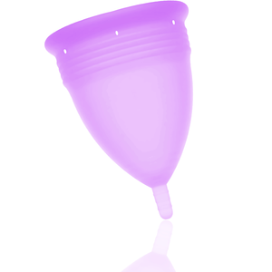 STERCUP - COPO MENSTRUAL DE SILICONE FDA LILAC - TAMANHO L