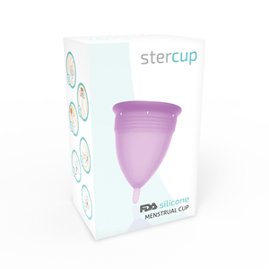 STERCUP - COPO MENSTRUAL DE SILICONE FDA LILAC - TAMANHO L