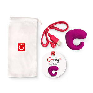 G-VIBE - FUN TOYS GRING ANEL VIBRADOR XL FRAMBOESA DOCE