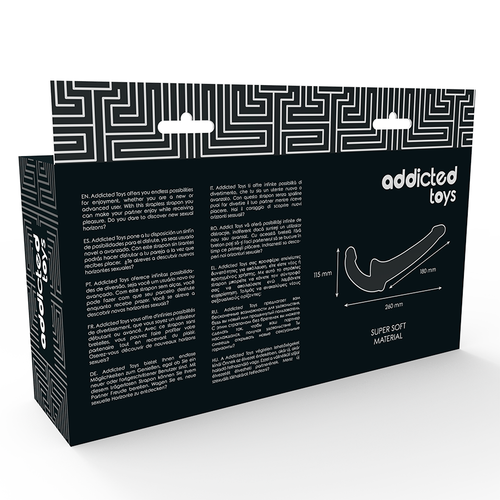 ADDICTED TOYS - DILDO COM RNA S SEM APOIO NATURAL