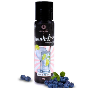 SECRETPLAY - BÊBADO NO AMOR LUBRIFICANTE GIN&TONIC 60 ML