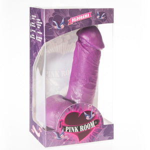 PINK ROOM - NAO DILDO REALISTA ROXO 16 CM