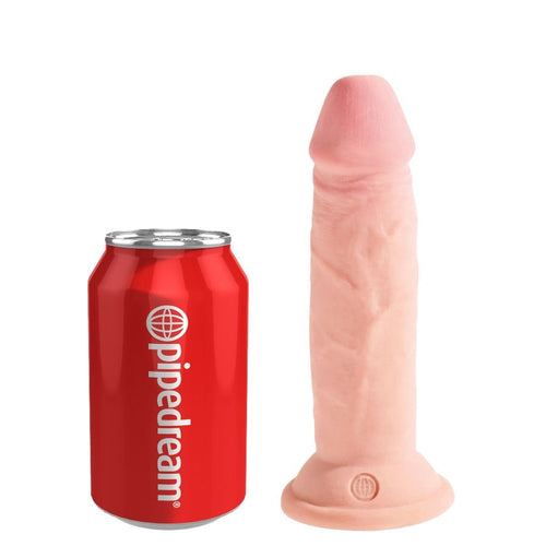 KING COCK - DILDO TRIPLA DENSIDADE 15 CM