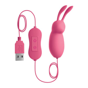 OMG - COELHO BONITO PODEROSO PINK VIBRATOR USB