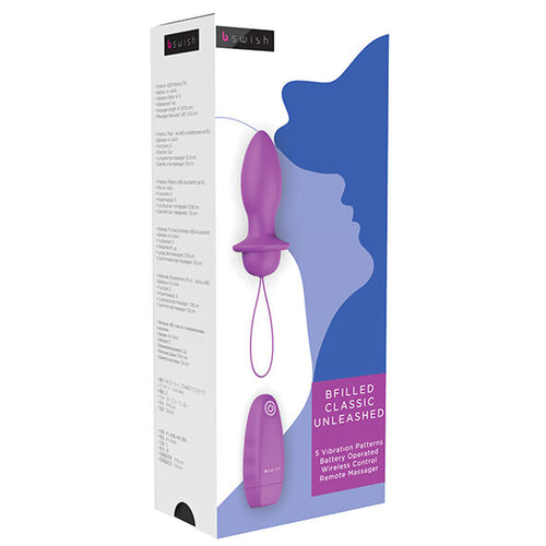 B SWISH - BFILLED CLSSICO VIBRADOR PLUG ORQUÍDEA