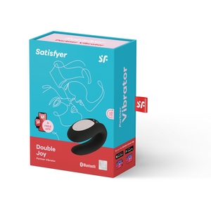 SATISFYER - DOUBLE JOY CON APP PRETO