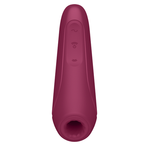 SATISFYER - CURVY 1 + VERMELHO ROSA