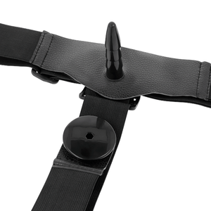 HARNESS ATTRACTION - HARRIS DUPLA PENETRACI N COM VIBRAO 18 CM -O- 3.5 CM