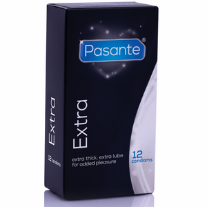 PASANTE - PRESERVATIVO EXTRA EXTRA GROSSO DE 12 UNIDADES