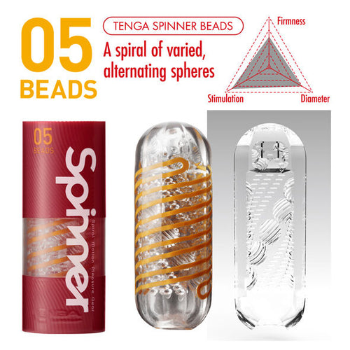 TENGA - CONTAS DE MASTURBADOR SPINNER